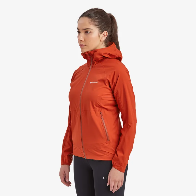 Montane Womens Minimus Lite Jacket Saffron Red-3